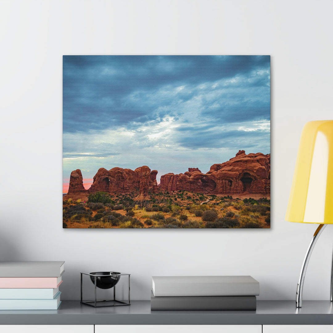 Arches at Sunset - Canvas