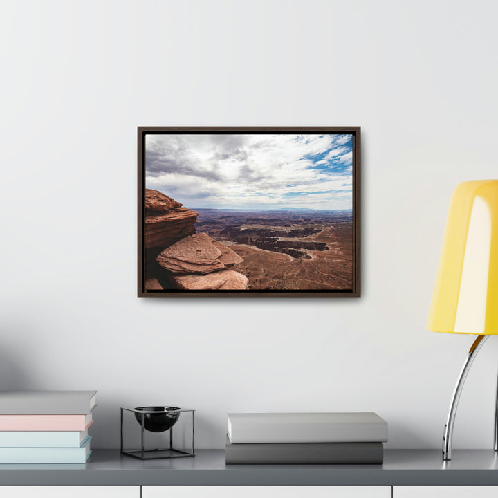 The Canyon Below - Canvas with Frame