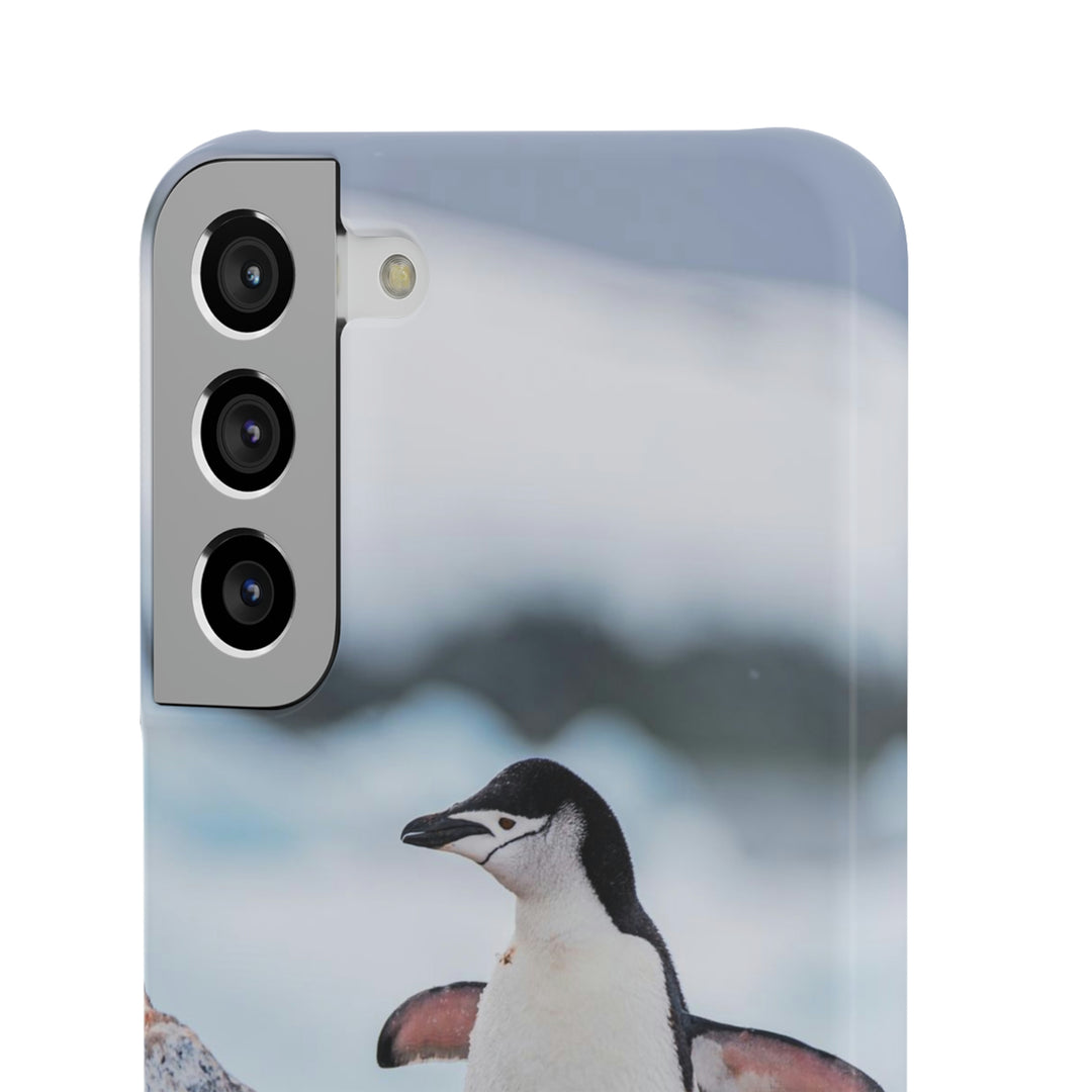 Stretched Penguin - Phone Case