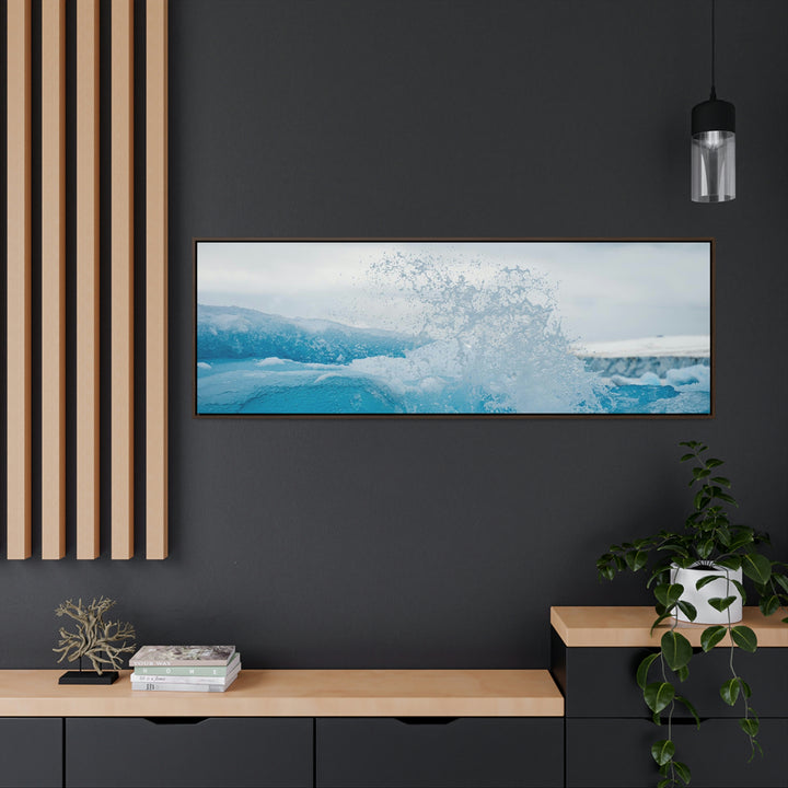 Freezing Splash - Canvas with Frame