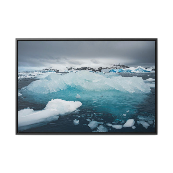 Floating Ice - Canvas with Frame