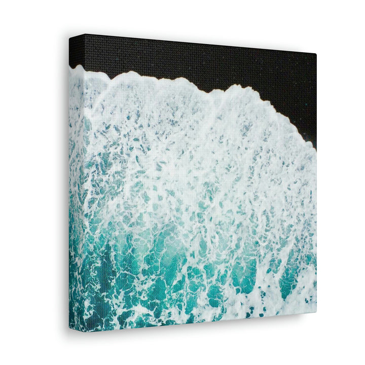 A Wave on Volcanic Sand - Canvas