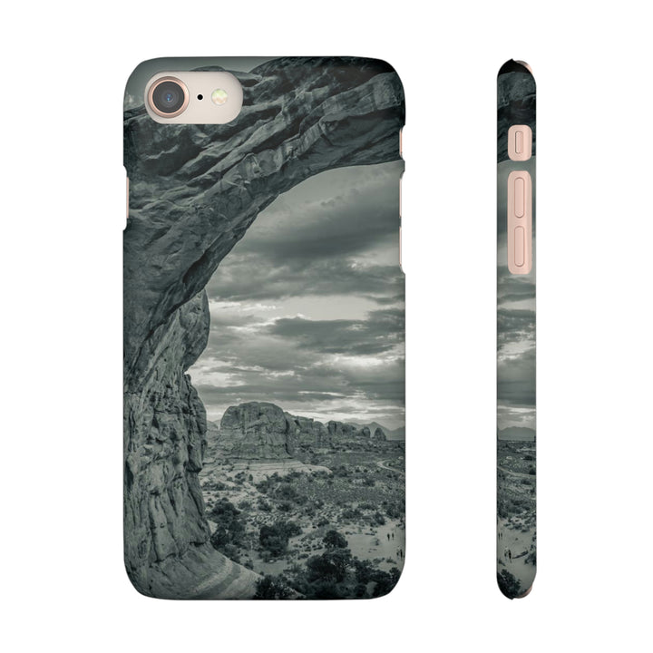 Natural Frames Part 2 in Black and White - Phone Case