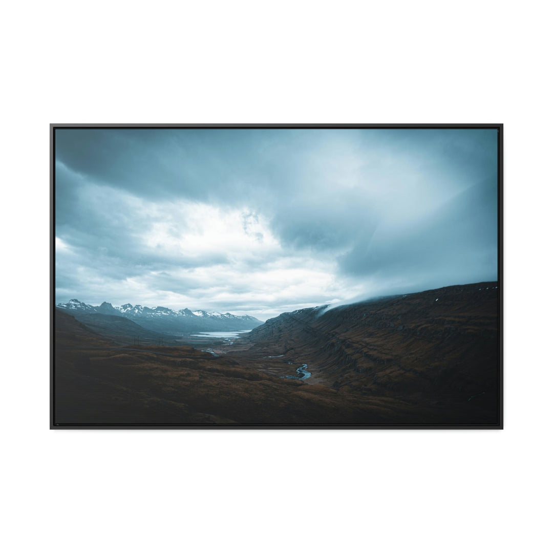 Icelandic Scene - Canvas with Frame