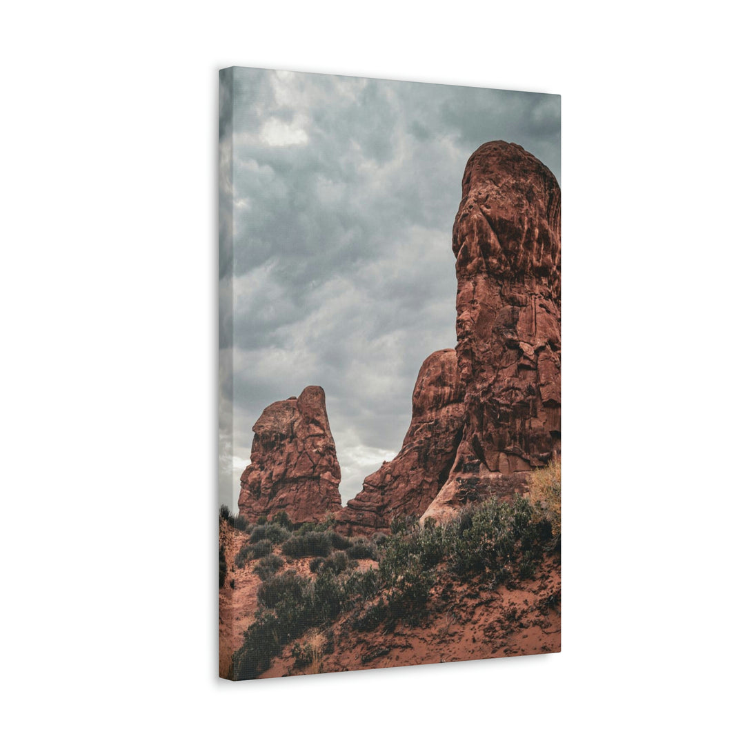 Dramatic Rocks - Canvas