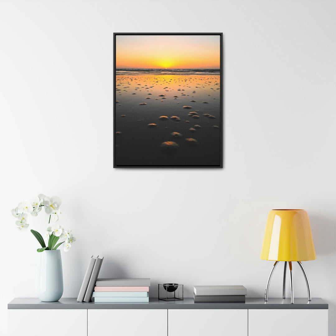 Burrows at Sunrise - Canvas with Frame