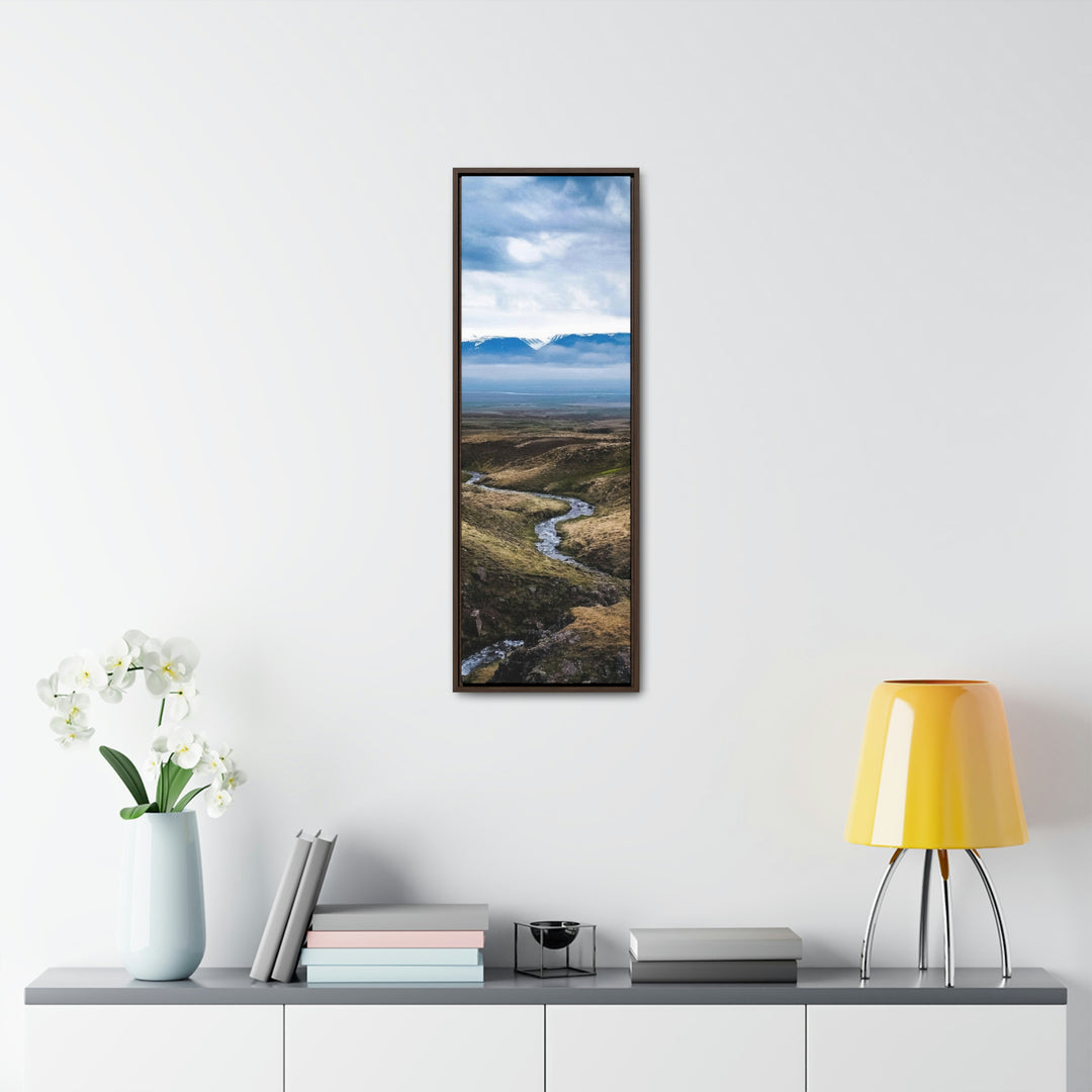 The Fog Approaches - Canvas with Frame