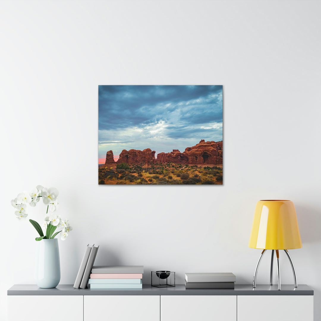 Arches at Sunset - Canvas