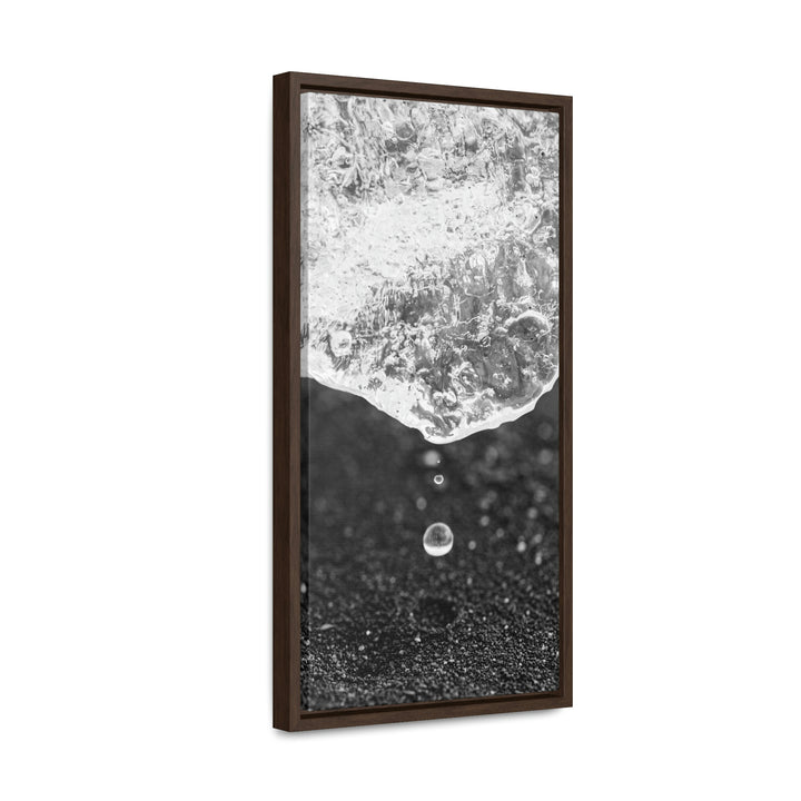 Suspended Droplet - Canvas with Frame