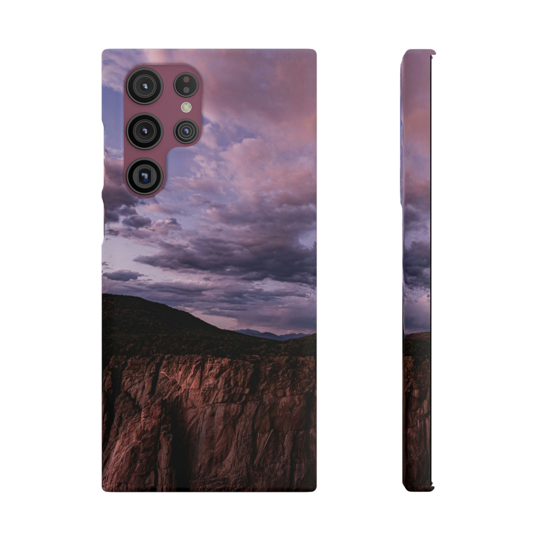 Painted Wall at Sunset Part 3 - Phone Case