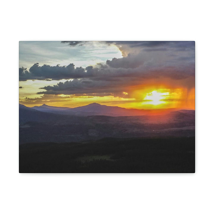 Rainy Sunset - Canvas