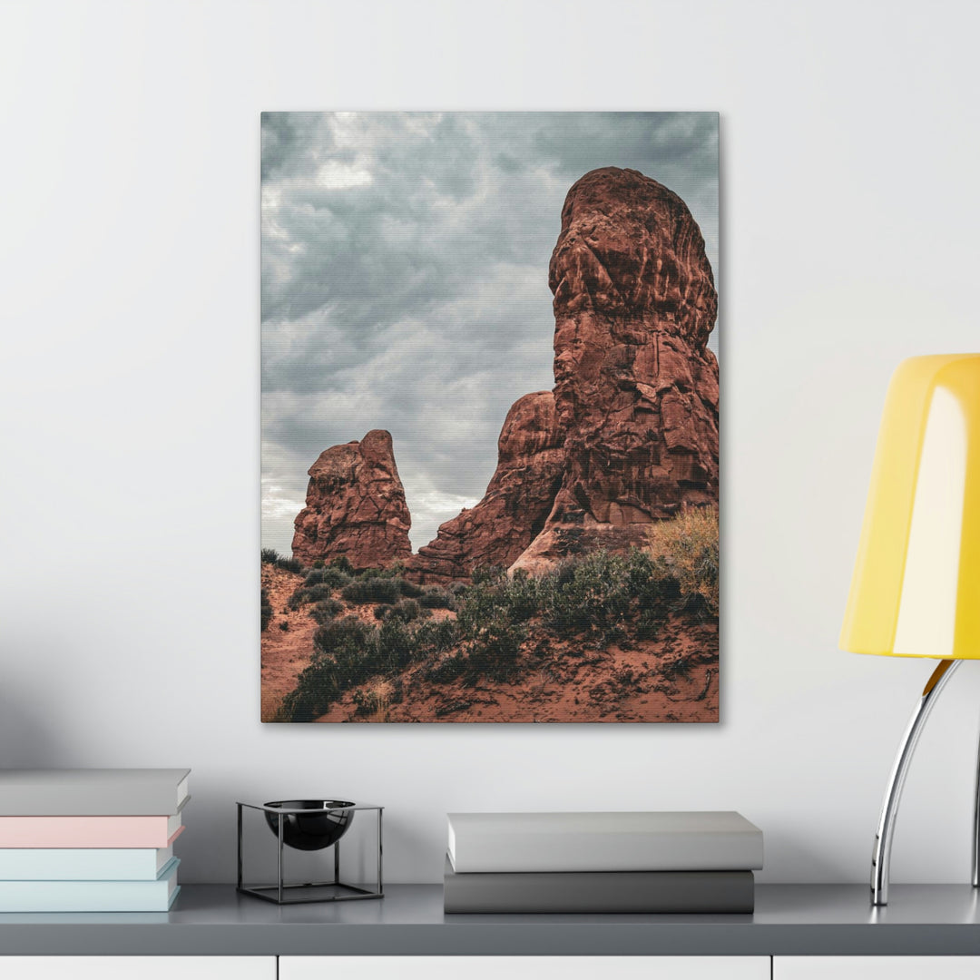 Dramatic Rocks - Canvas