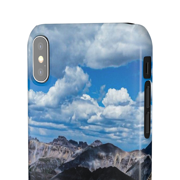 Imogene Pass From the Air - Phone Case