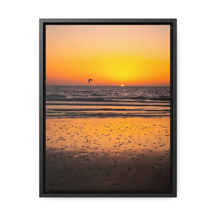 Sunrise on the Sea - Canvas with Frame