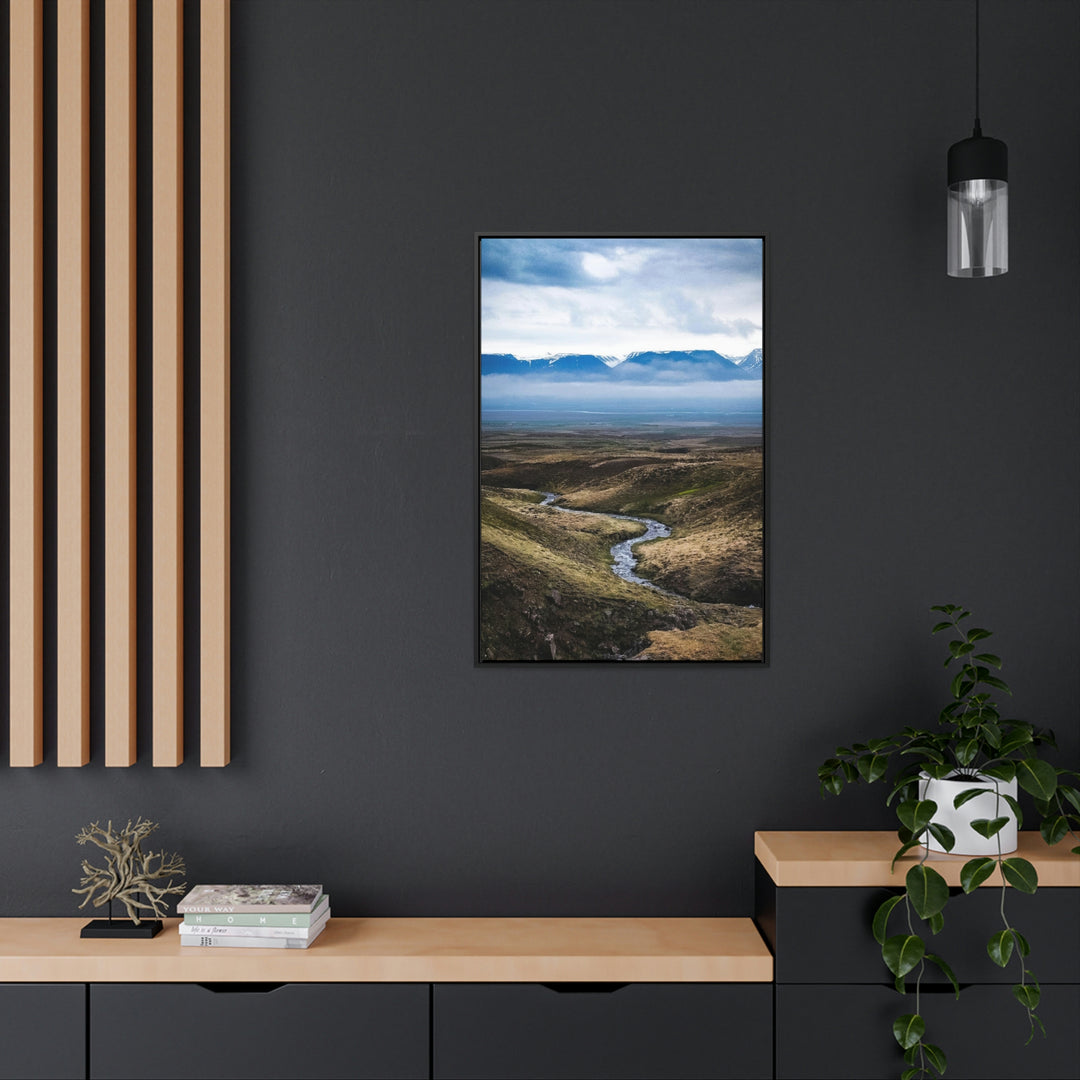 The Fog Approaches - Canvas with Frame