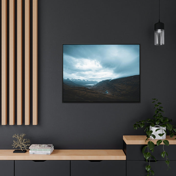 Icelandic Scene - Canvas with Frame