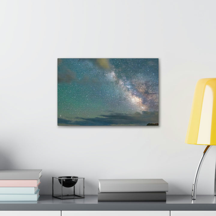 Milky Way Through the Clouds Part 1 - Canvas