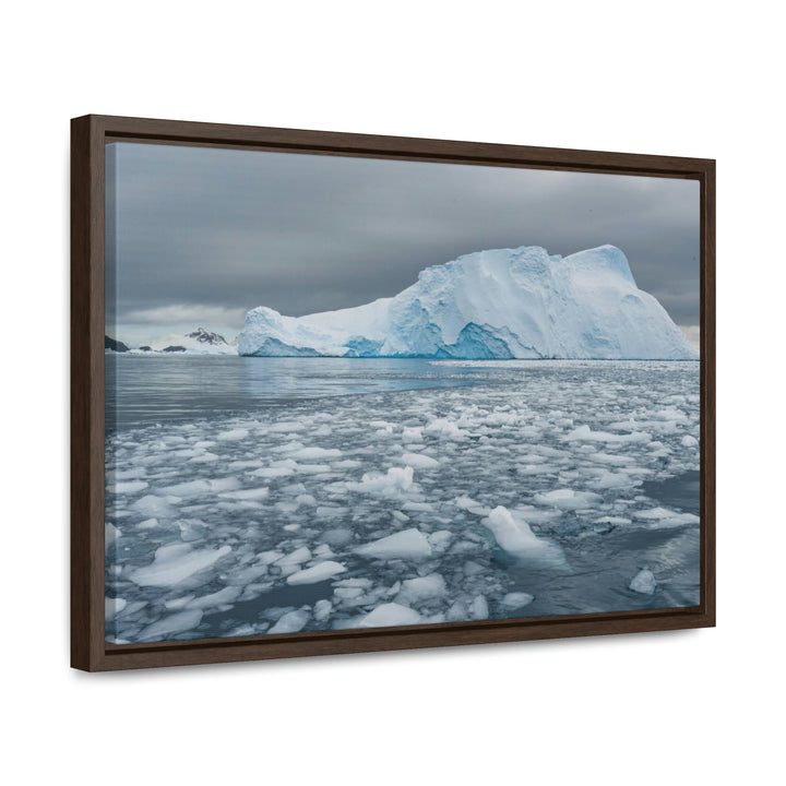 Lane of Ice - Canvas with Frame