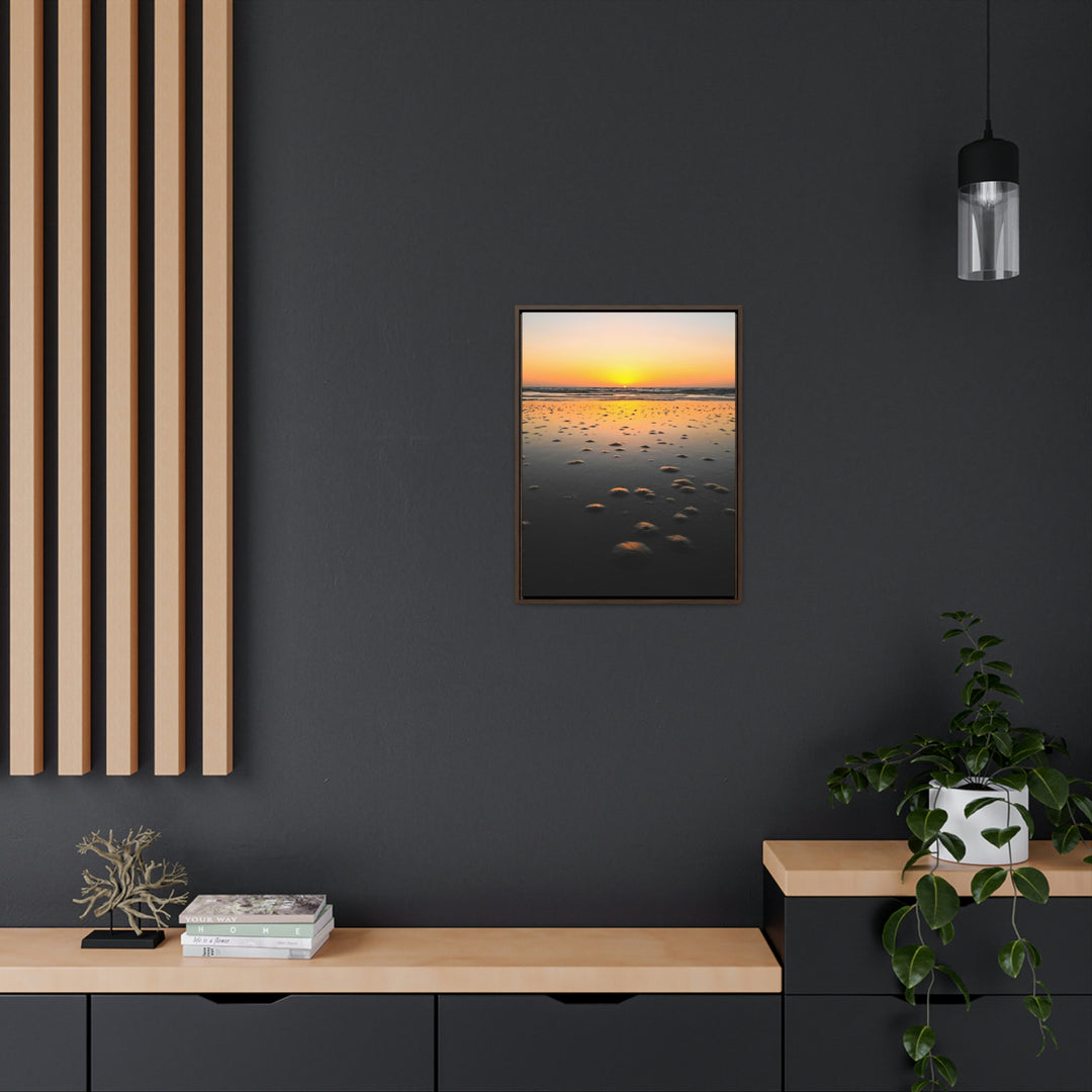 Burrows at Sunrise - Canvas with Frame