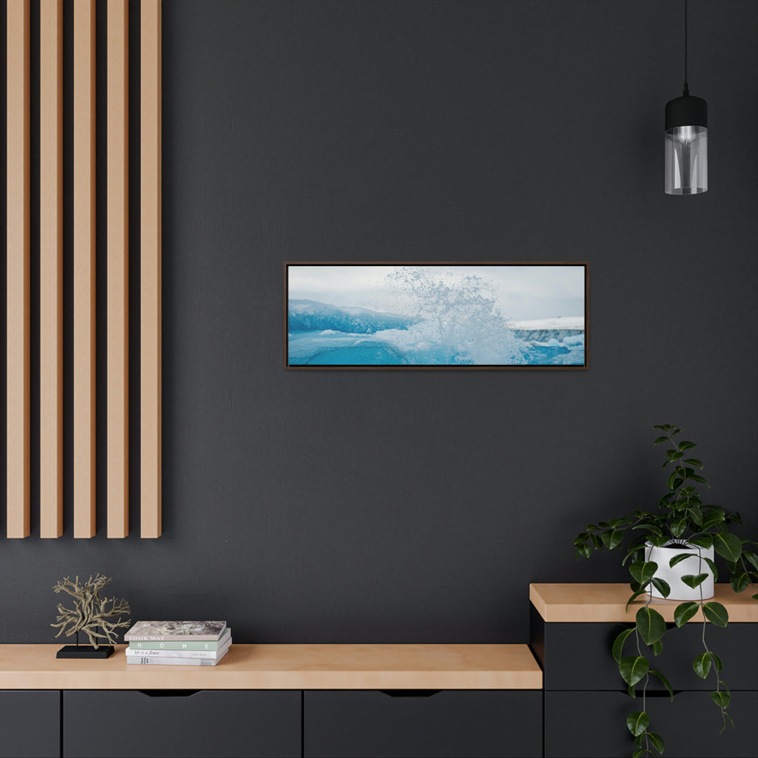 Freezing Splash - Canvas with Frame