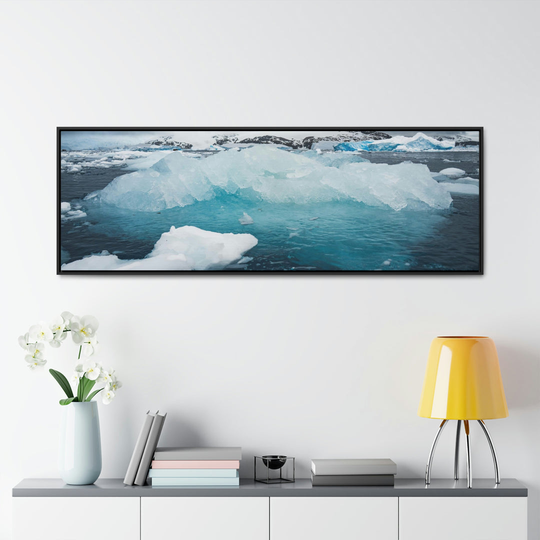 Floating Ice - Canvas with Frame