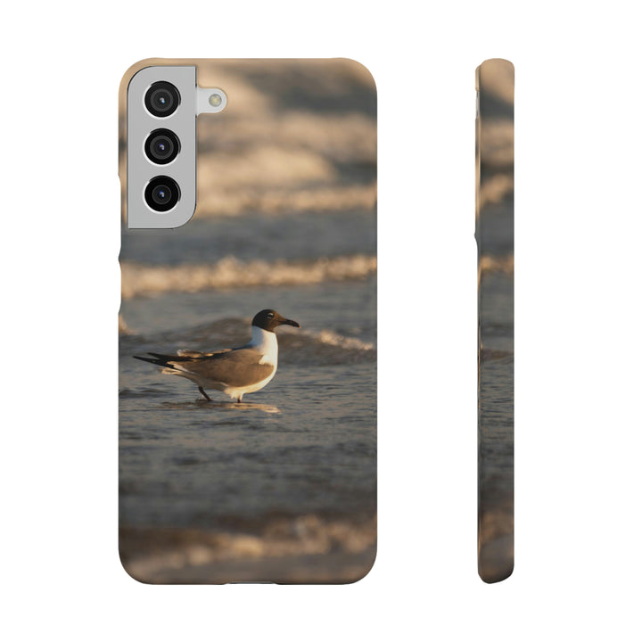 Laughing Gull in the Surf - Phone Case