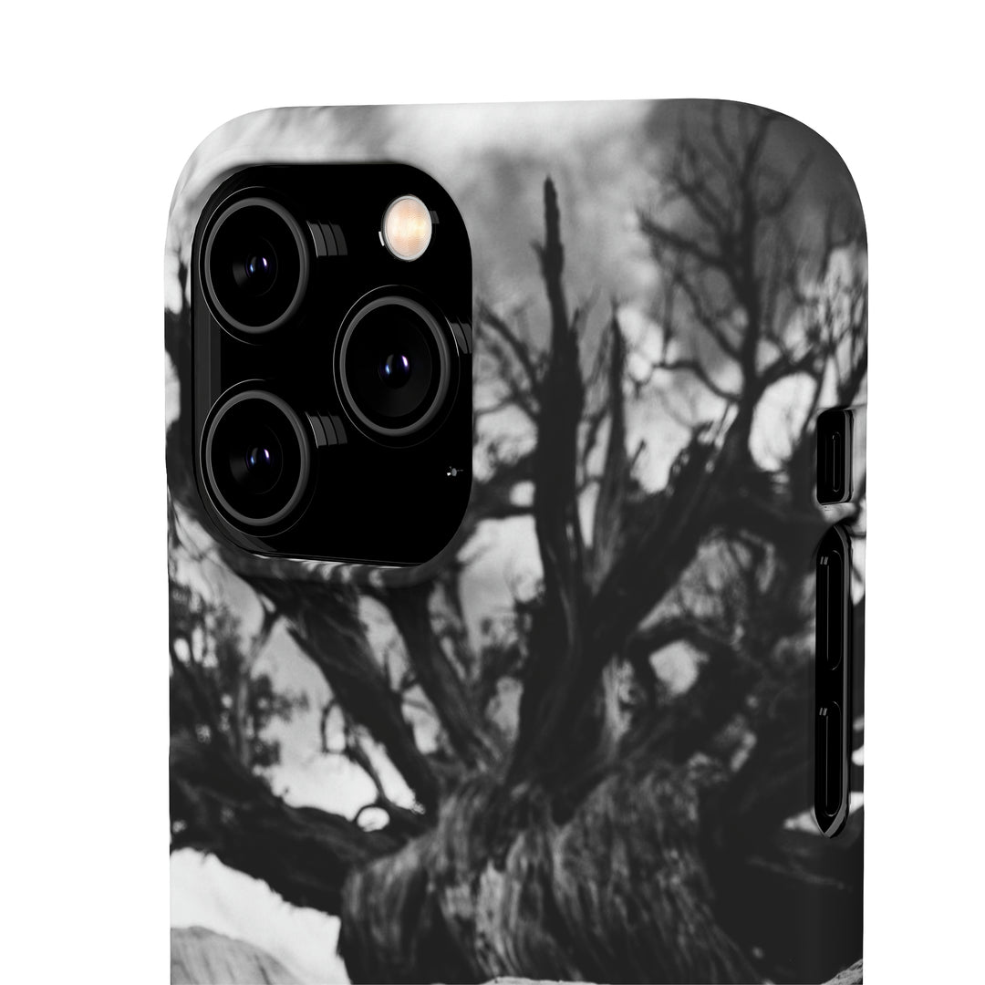 Desert Reach in Black and White - Phone Case