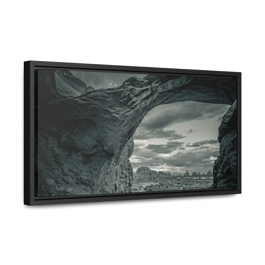 Natural Frames Part 2 in Black and White - Canvas with Frame