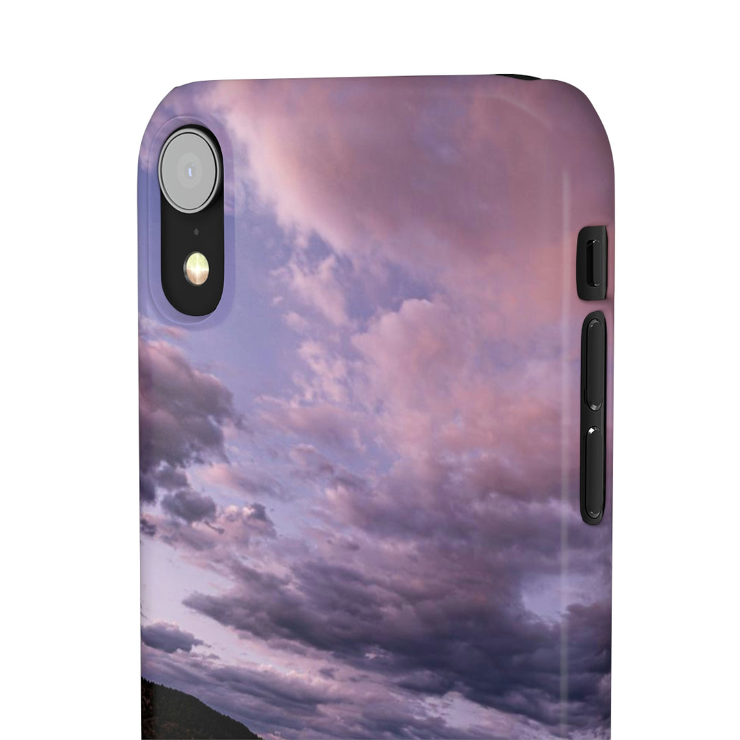 Painted Wall at Sunset Part 3 - Phone Case