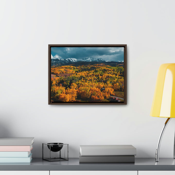 Golds of Autumn - Canvas with Frame