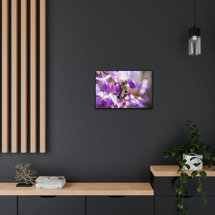 Hungry Visitor - Canvas with Frame