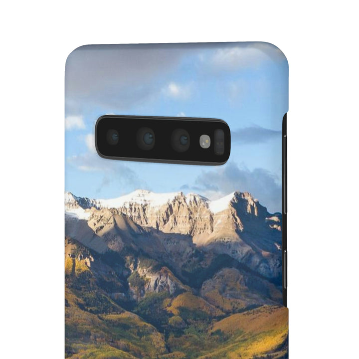 Glowing Mountainside - Phone Case