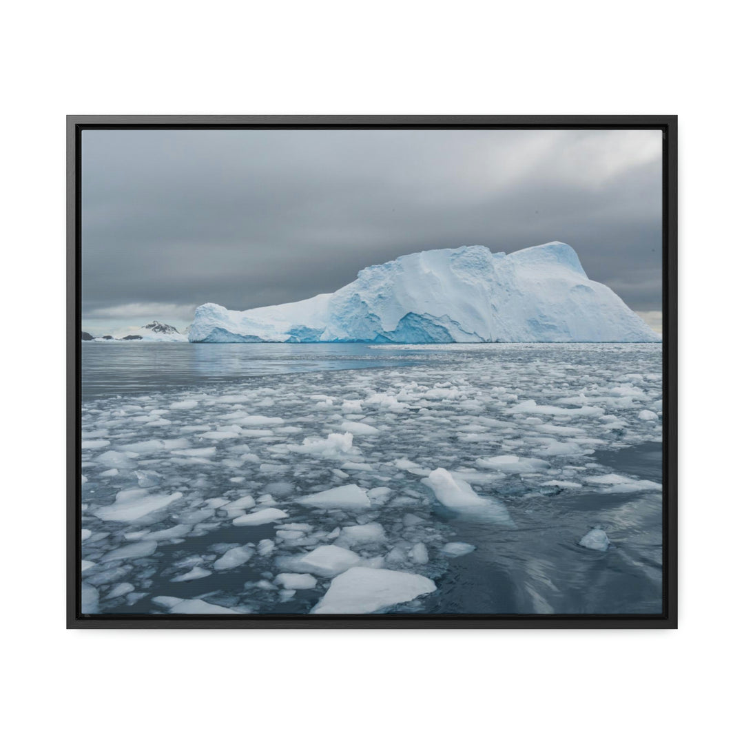 Lane of Ice - Canvas with Frame