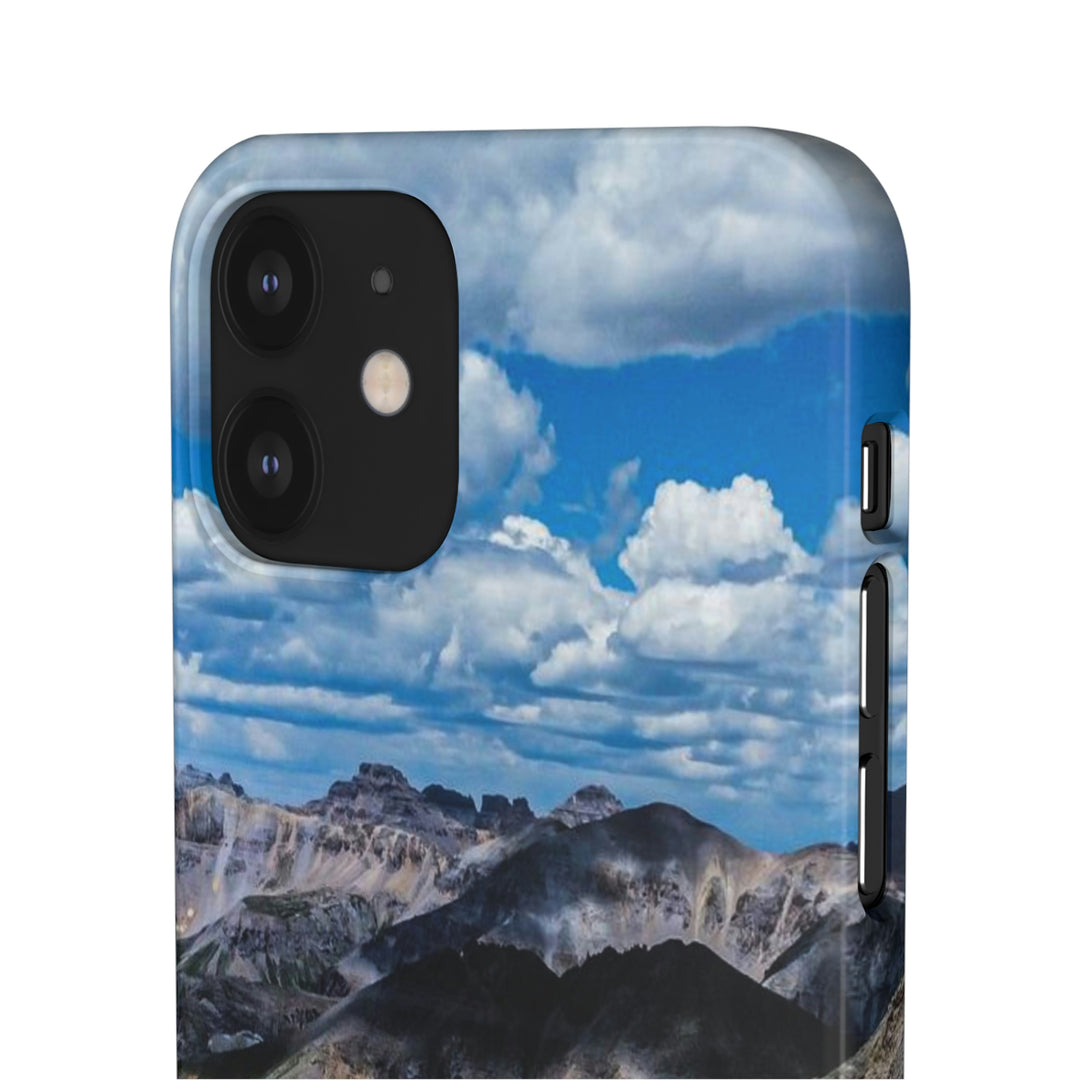 Imogene Pass From the Air - Phone Case