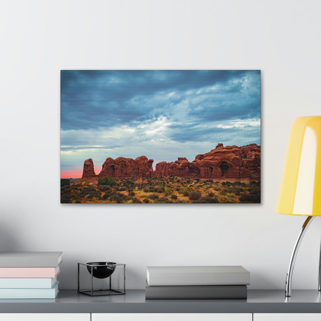 Arches at Sunset - Canvas