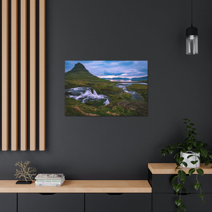 An Icelandic Sunset - Canvas