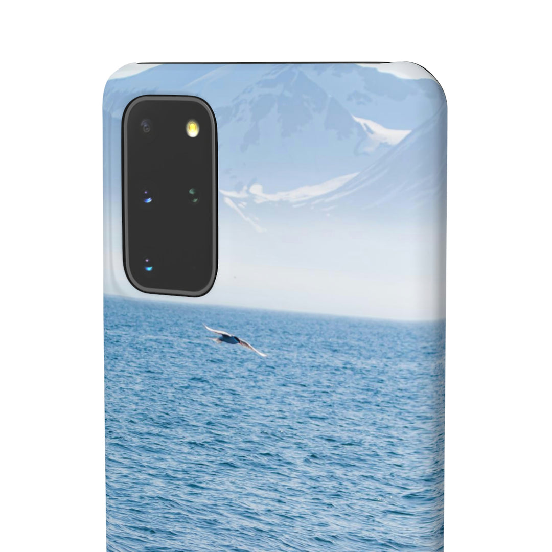 A Whale and A Mountain - Phone Case