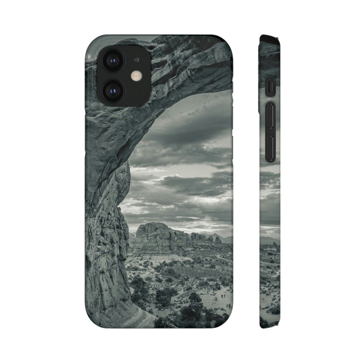 Natural Frames Part 2 in Black and White - Phone Case