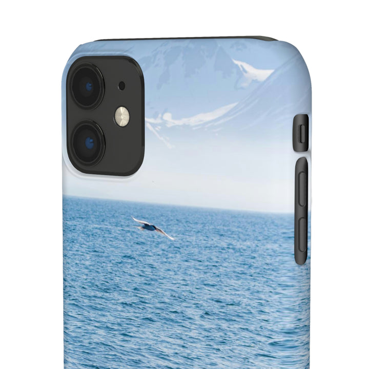 A Whale and A Mountain - Phone Case