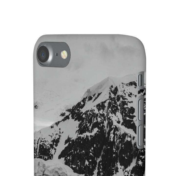 Reflected Calm in Black and White - Phone Case