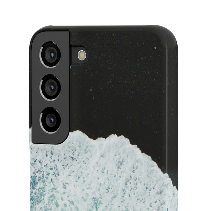 A Wave on Volcanic Sand - Phone Case