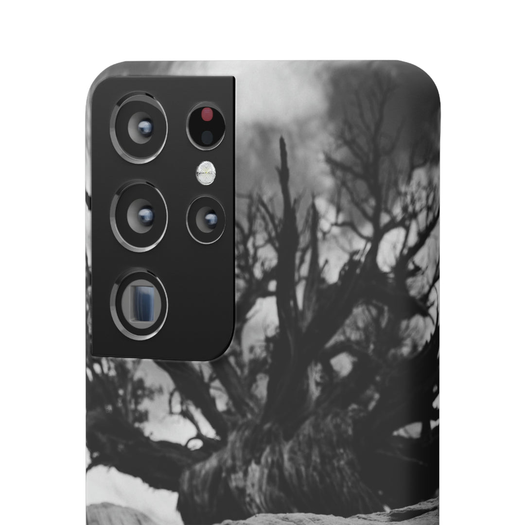 Desert Reach in Black and White - Phone Case