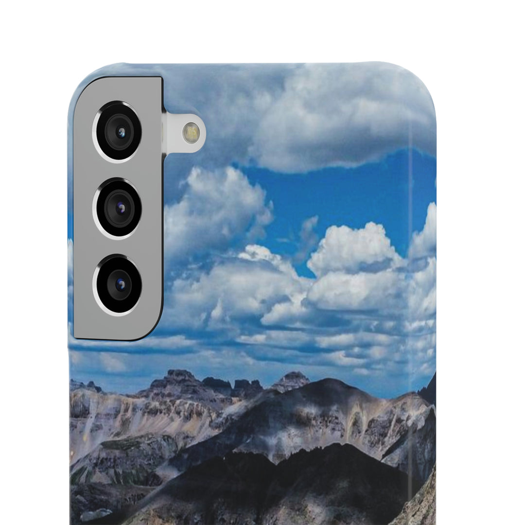 Imogene Pass From the Air - Phone Case