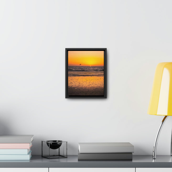 Sunrise on the Sea - Canvas with Frame