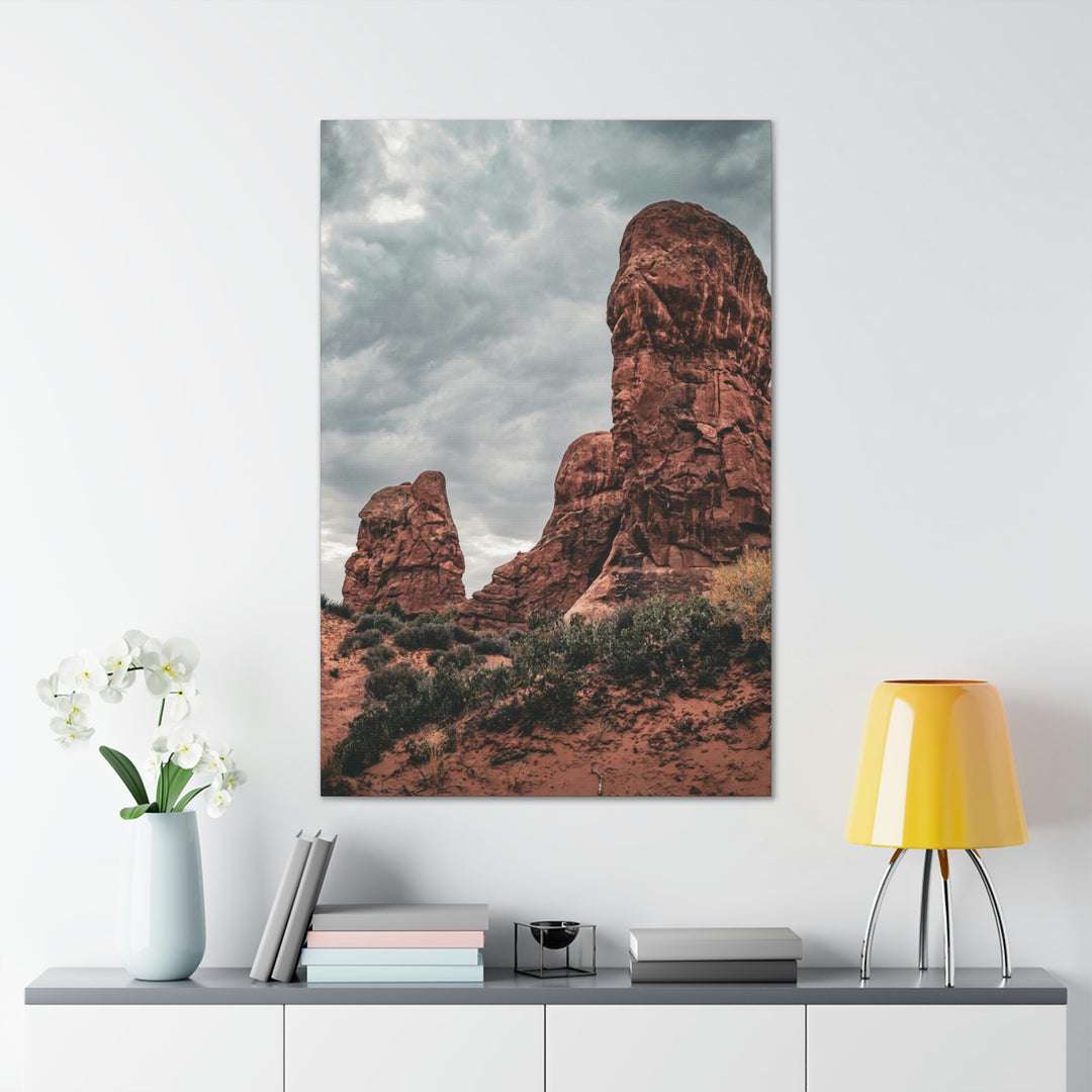 Dramatic Rocks - Canvas