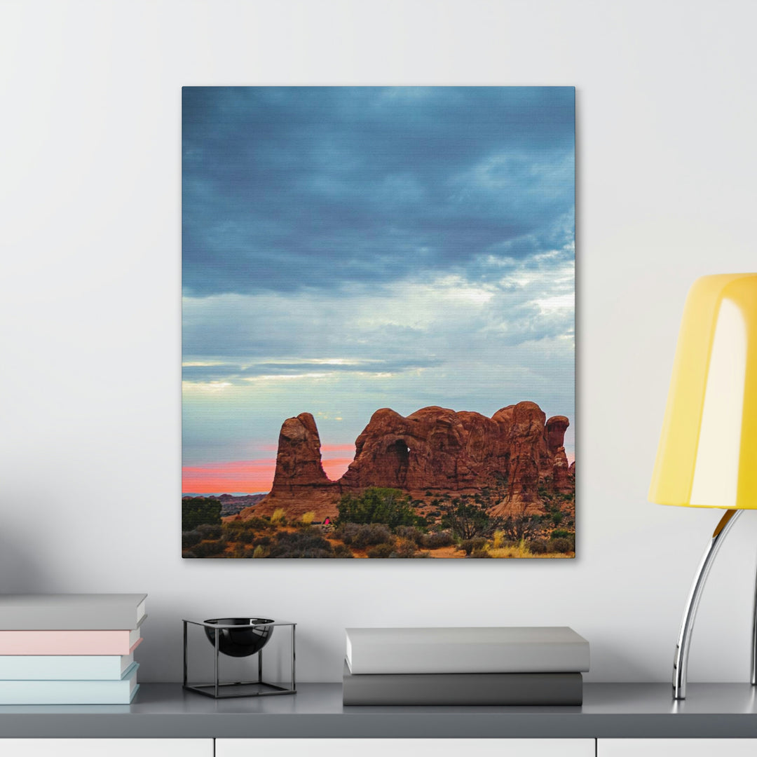 Arches at Sunset - Canvas