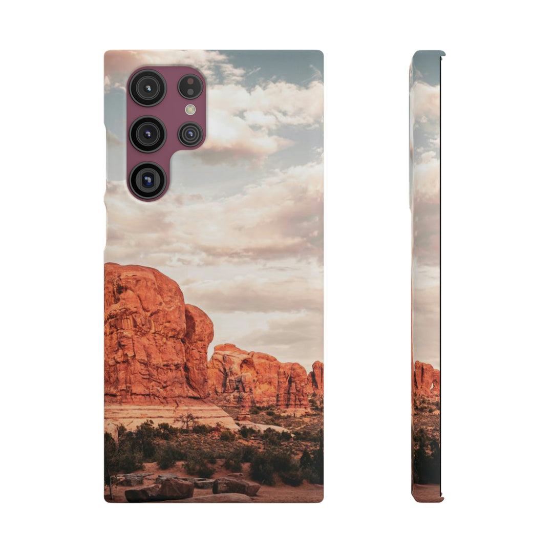 A Desert Sunset - Phone Case