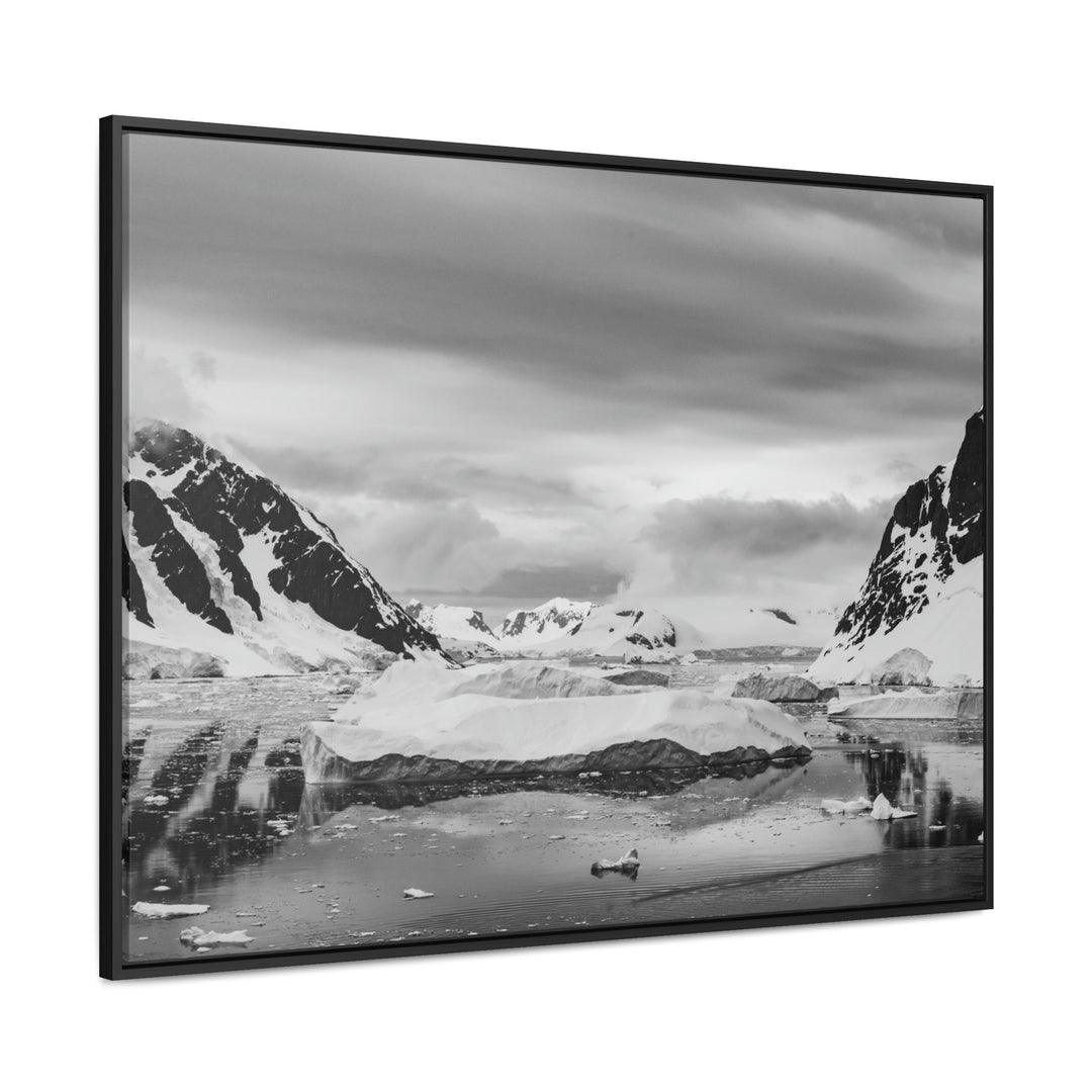 A Still Day in Black and White - Canvas with Frame