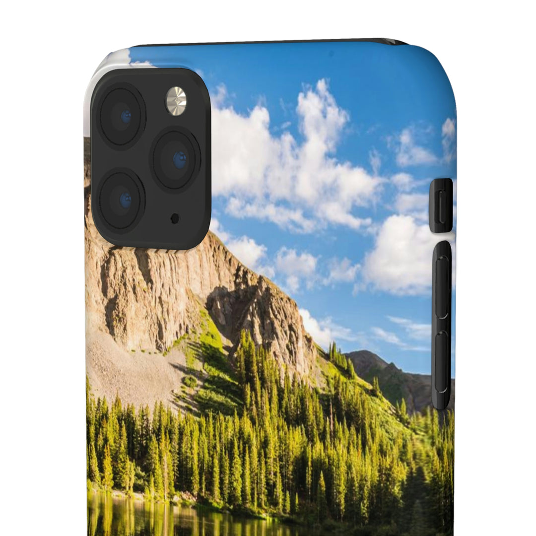 Mountain Scene Reflected - Phone Case