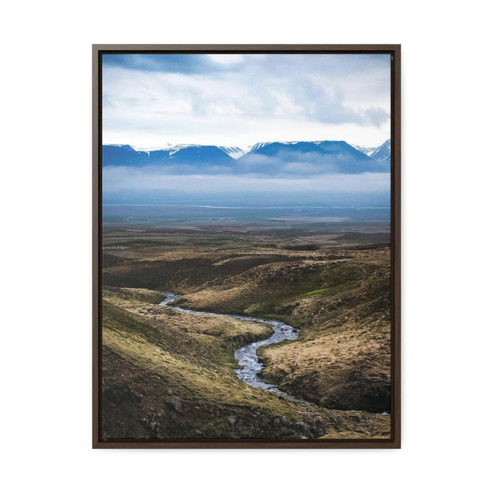 The Fog Approaches - Canvas with Frame